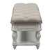 Magnolia Manor - Bed Bench - Antique White – Bed Benches by Liberty Furniture at Furniture Wholesale Plus , Nashville furniture store
