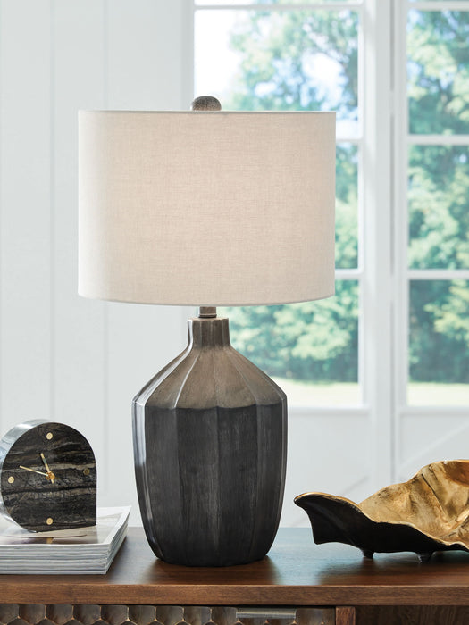 Jilton - Poly Table Lamp - Black – Table Lamps by Signature Design by Ashley® at Furniture Wholesale Plus , Nashville furniture store