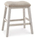 Skempton - Upholstered Stool (Set of 2) - White – Stool Sets by Signature Design by Ashley® at Furniture Wholesale Plus , Nashville furniture store
