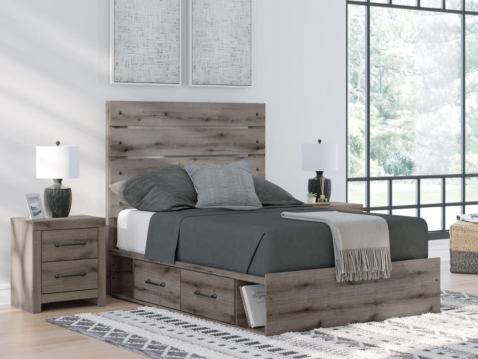 Graystorm - Panel Bed With Storage – Storage Beds by Signature Design by Ashley® at Furniture Wholesale Plus , Nashville furniture store
