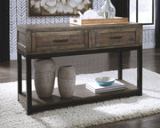 Johurst - Sofa Table - Grayish Brown – Sofa Tables by Signature Design by Ashley® at Furniture Wholesale Plus , Nashville furniture store