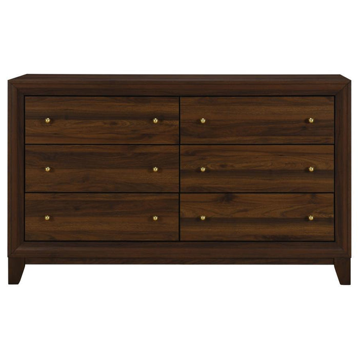 Welsley - 6-Drawer Dresser – Dressers by Coaster Fine Furniture at Furniture Wholesale Plus , Nashville furniture store