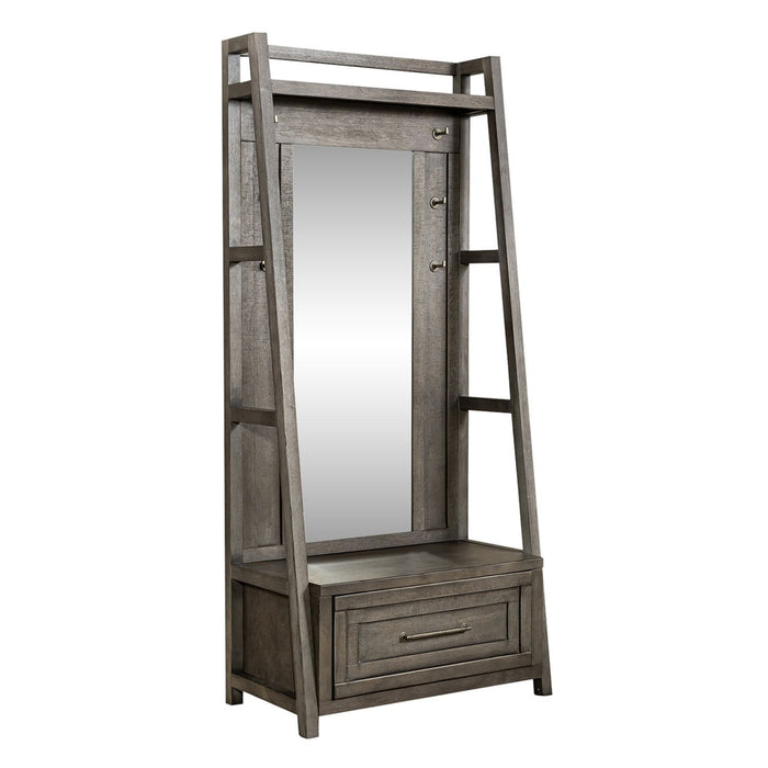 Modern Farmhouse - 2 Piece Hall Tree Set – Hall Trees by Liberty Furniture at Furniture Wholesale Plus , Nashville furniture store