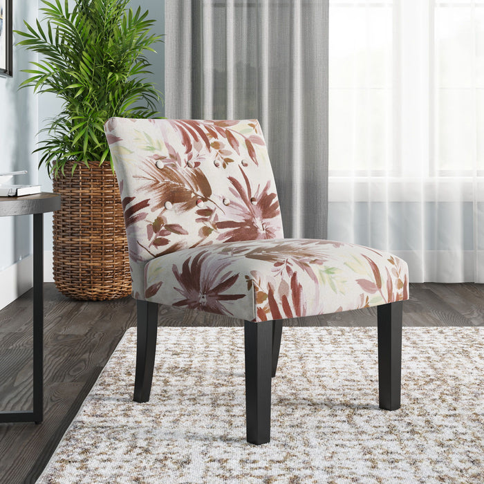 Vera - Floral Accent Chair