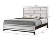Akerson - Bed – Panel Beds by Crown Mark at Furniture Wholesale Plus , Nashville furniture store