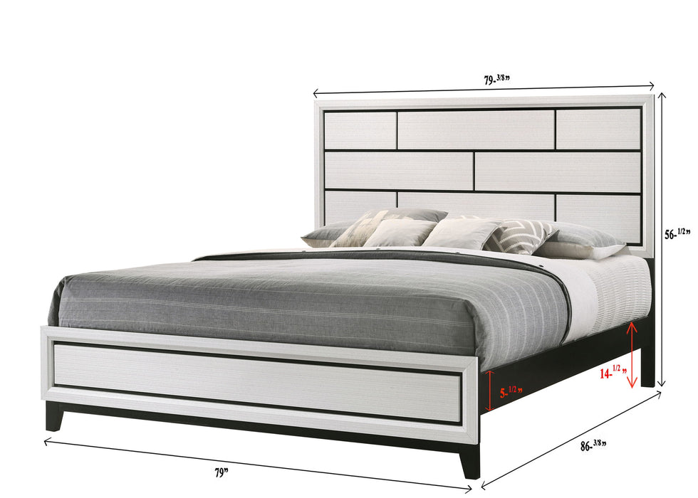 Akerson - Bed – Panel Beds by Crown Mark at Furniture Wholesale Plus , Nashville furniture store