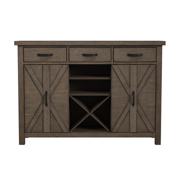 Yellowstone - Server - Medium Brown – Servers by Elements International at Furniture Wholesale Plus , Nashville furniture store