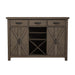 Yellowstone - Server - Medium Brown – Servers by Elements International at Furniture Wholesale Plus , Nashville furniture store