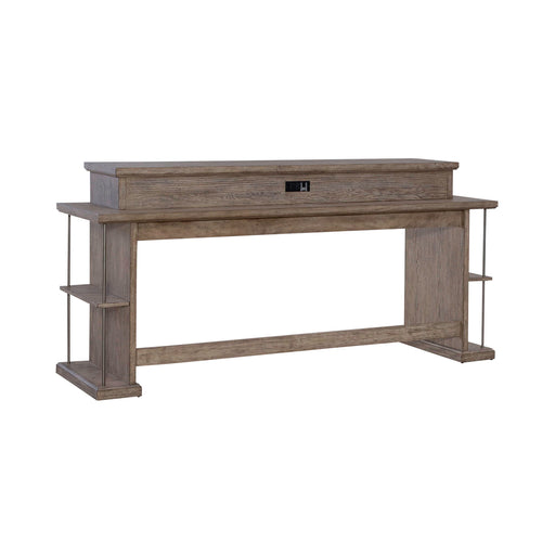 City Scape - Console Bar Table - Burnished Beige – Console Tables by Liberty Furniture at Furniture Wholesale Plus , Nashville furniture store