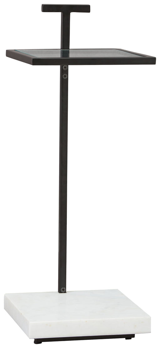 Mannill - Accent Table - Black / White – Accent Tables by Signature Design by Ashley® at Furniture Wholesale Plus , Nashville furniture store