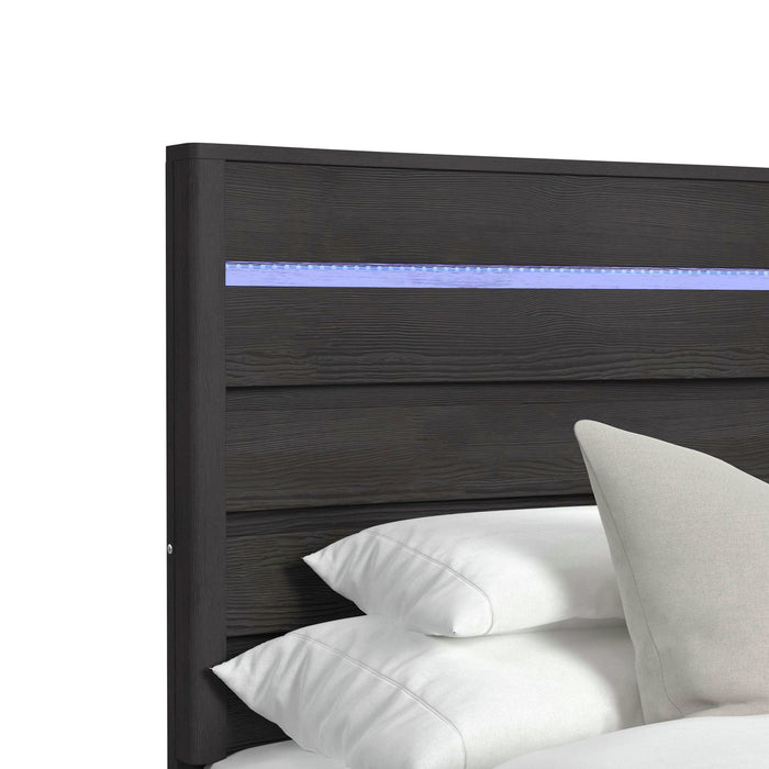 Tobias - Bed With LED – Panel Beds by Elements International at Furniture Wholesale Plus , Nashville furniture store