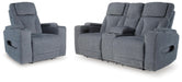 Studio Cave - Reclining Living Room Set – Reclining Sofas & Loveseats by Signature Design by Ashley® at Furniture Wholesale Plus , Nashville furniture store