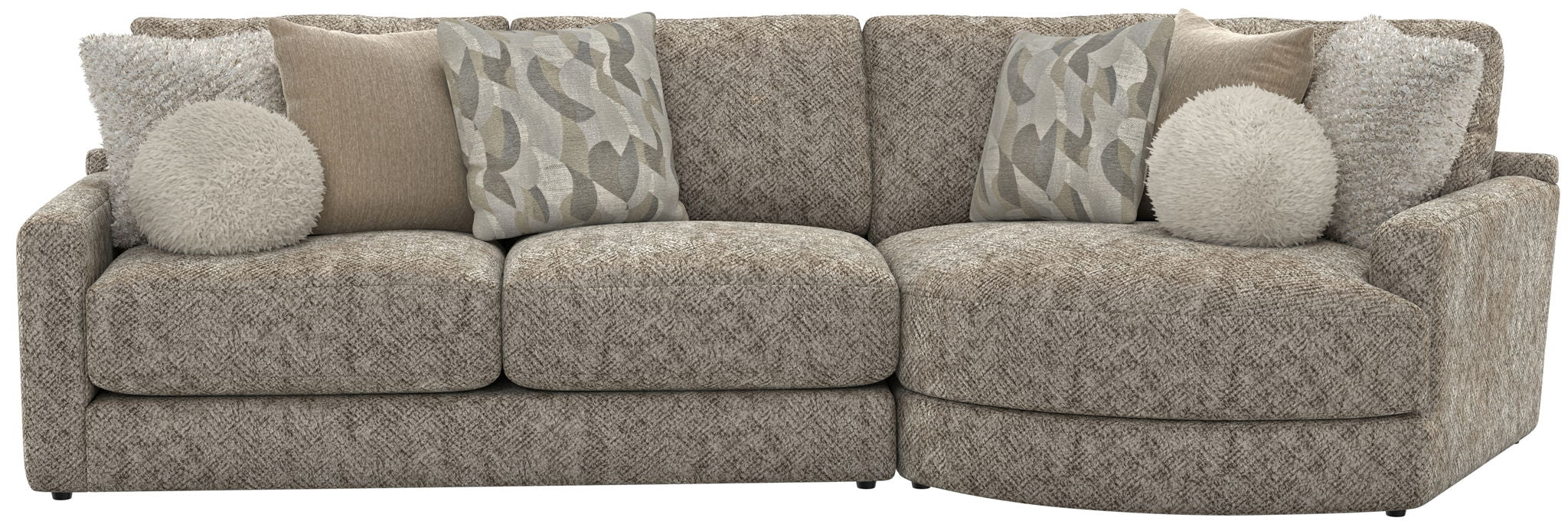 Turner - Sectional – Stationary Sectionals by Jackson at Furniture Wholesale Plus , Nashville furniture store