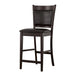 Jaden - Upholstered Counter Chair (Set of 2) - Black And Espresso - Premium Stool Sets from CoasterEveryday - Just $219! Shop now at Furniture Wholesale Plus  We are the best furniture store in Nashville, Hendersonville, Goodlettsville, Madison, Antioch, Mount Juliet, Lebanon, Gallatin, Springfield, Murfreesboro, Franklin, Brentwood