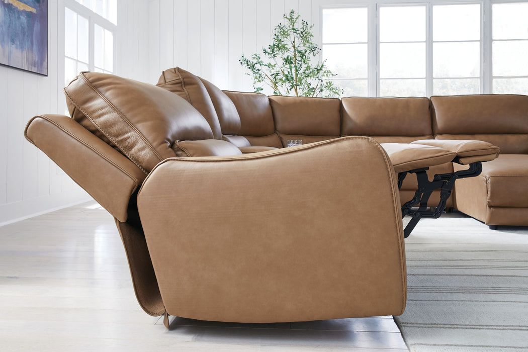 DeepWakes - Power Reclining Sectional – Reclining Sectionals by Signature Design by Ashley® at Furniture Wholesale Plus , Nashville furniture store