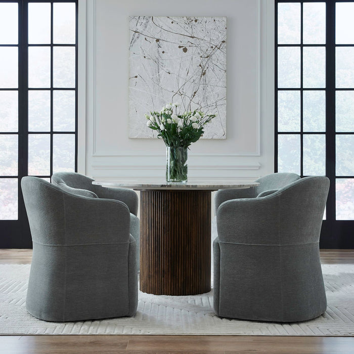 Accent Dining - Accent Chair With Casters – Side Chairs by Liberty Furniture at Furniture Wholesale Plus , Nashville furniture store