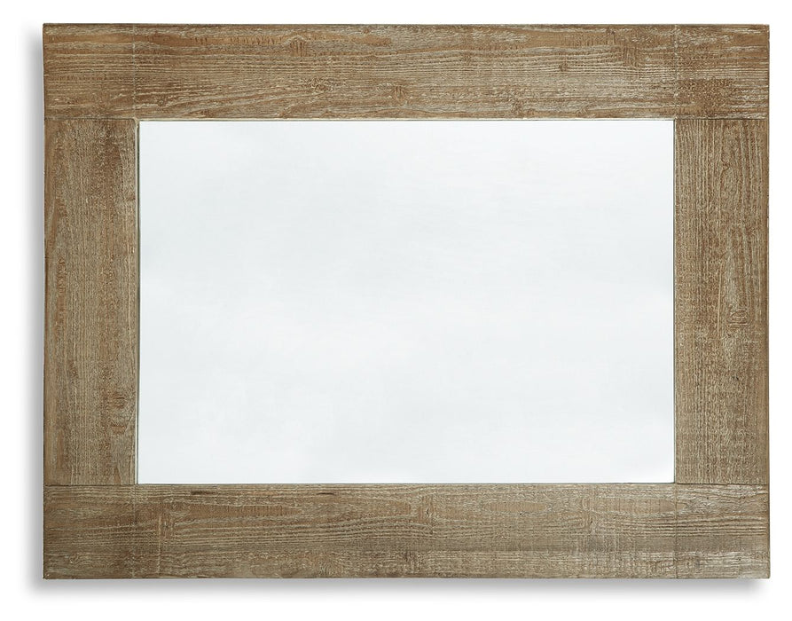 Waltleigh - Accent Mirror - Distressed Brown – Accent Mirrors by Signature Design by Ashley® at Furniture Wholesale Plus , Nashville furniture store