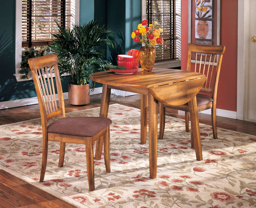 Berringer - Drop Leaf Table Set – 3 Piece Dining Room Sets by Ashley® at Furniture Wholesale Plus , Nashville furniture store