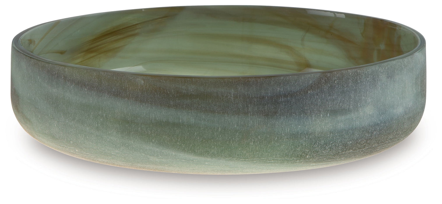 Bannington - Bowl - Sage Green – Plates & Bowls by Signature Design by Ashley® at Furniture Wholesale Plus , Nashville furniture store