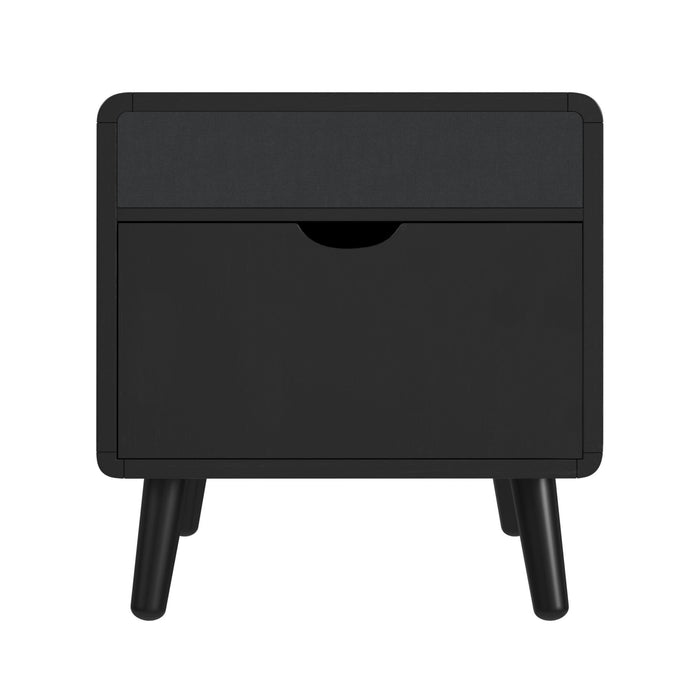 Halo - Square Smart End Table - Black – End Tables by Elements International at Furniture Wholesale Plus , Nashville furniture store