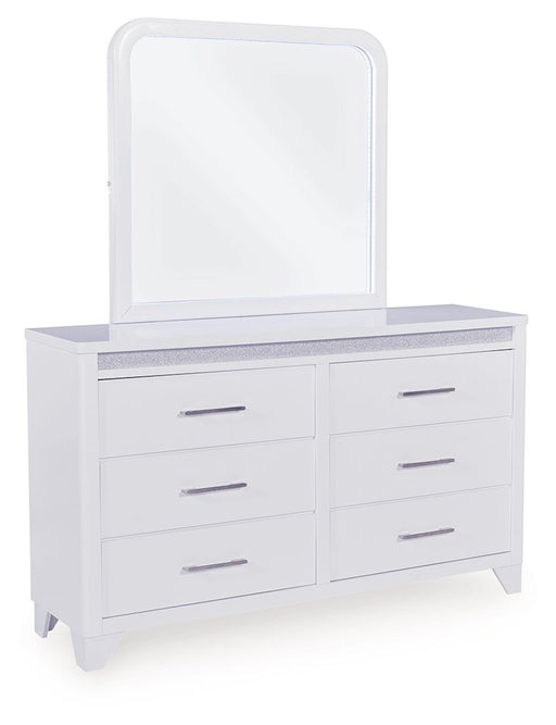Jarlee - Dresser And Mirror - White – Dresser & Mirror by Signature Design by Ashley® at Furniture Wholesale Plus , Nashville furniture store