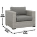 Blakley - Outdoor Lounge Chair (Set of 2) With Half-Round Wicker - Gray - Premium Chair Sets from Steve Silver Furniture - Just $2839! Shop now at Furniture Wholesale Plus  We are the best furniture store in Nashville, Hendersonville, Goodlettsville, Madison, Antioch, Mount Juliet, Lebanon, Gallatin, Springfield, Murfreesboro, Franklin, Brentwood