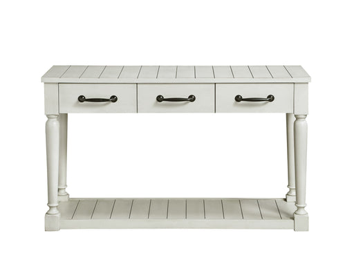 Hemingway - Sofa Table - White – Sofa Tables by Steve Silver Furniture at Furniture Wholesale Plus , Nashville furniture store