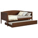 Bozeman - Wood Twin Daybed With Trundle - Medium Walnut – Daybeds by Coaster Fine Furniture at Furniture Wholesale Plus , Nashville furniture store