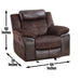 Pueblo - Reclining Living Room Set – Reclining Sofas & Loveseats by Steve Silver Furniture at Furniture Wholesale Plus , Nashville furniture store