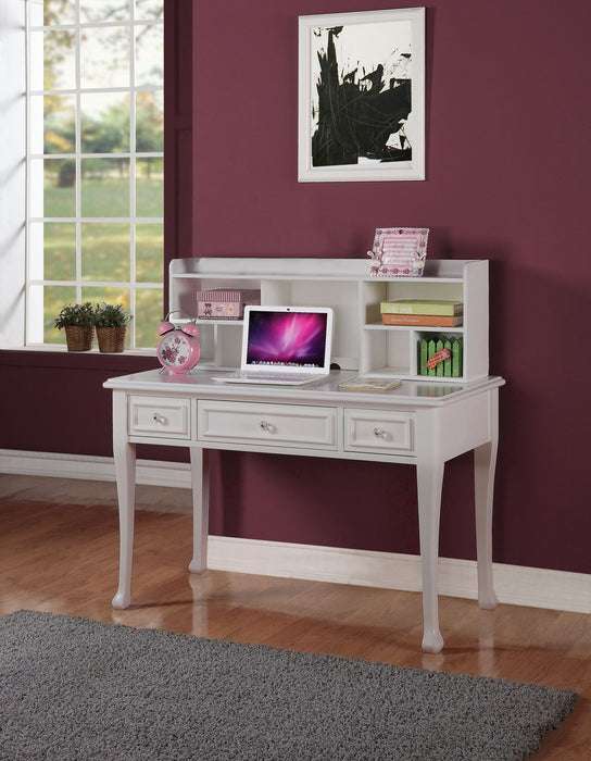 Jesse - Desk With Hutch – Writing Desks by Elements International at Furniture Wholesale Plus , Nashville furniture store