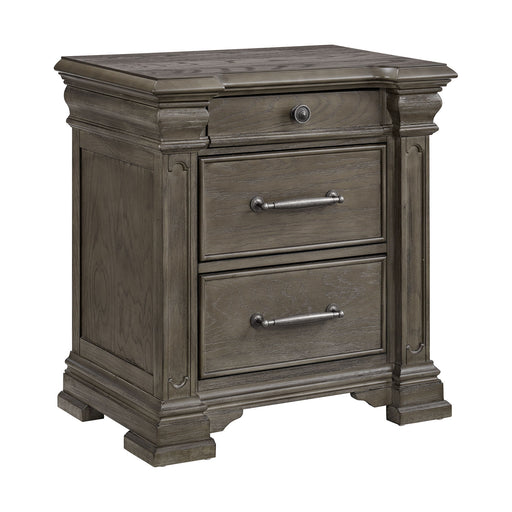 Kings Court - 3-Drawer Nightstand (Sliding Top) – Accent Nightstands by Elements International at Furniture Wholesale Plus , Nashville furniture store