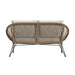 Grace - 4 Piece Outdoor Seating Set - Beige / Natural – 4 Piece Outdoor Sets by Elements International at Furniture Wholesale Plus , Nashville furniture store