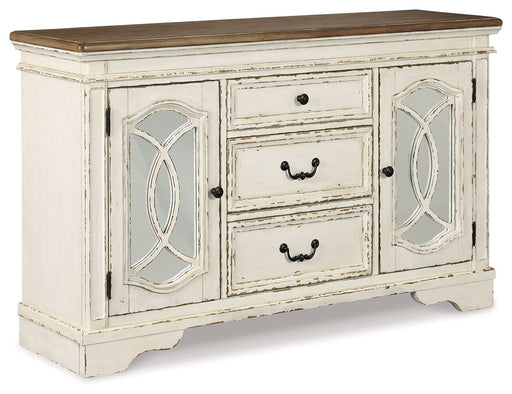 Realyn - Chipped White - Dining Room Server - Premium Servers from Signature Design by Ashley® - Just $938! Shop now at Furniture Wholesale Plus  We are the best furniture store in Nashville, Hendersonville, Goodlettsville, Madison, Antioch, Mount Juliet, Lebanon, Gallatin, Springfield, Murfreesboro, Franklin, Brentwood