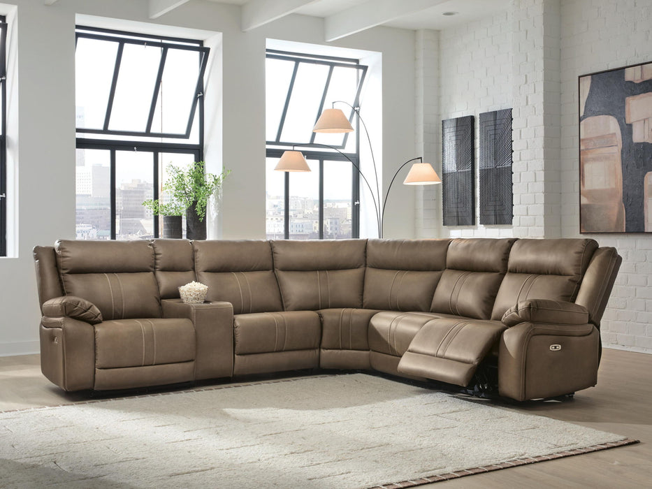 Max-Momentum - Reclining Sectional – Reclining Sectionals by Signature Design by Ashley® at Furniture Wholesale Plus , Nashville furniture store