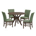 Santa Barbara - Standard Height Dining Set – 5 Piece Dining Room Sets by Elements International at Furniture Wholesale Plus , Nashville furniture store