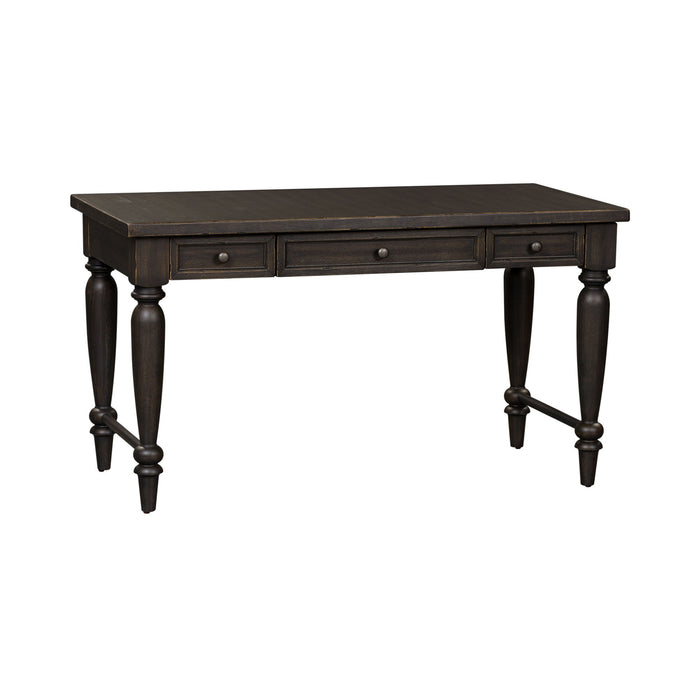 Harvest Home - Writing Desk - Black – Writing Desks by Liberty Furniture at Furniture Wholesale Plus , Nashville furniture store