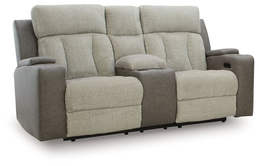 WhipLash - Power Reclining Loveseat With Console / Adj Headrest - Sisal – Reclining Loveseats by Signature Design by Ashley® at Furniture Wholesale Plus , Nashville furniture store