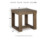 Cariton - Square End Table - Gray – End Tables by Signature Design by Ashley® at Furniture Wholesale Plus , Nashville furniture store