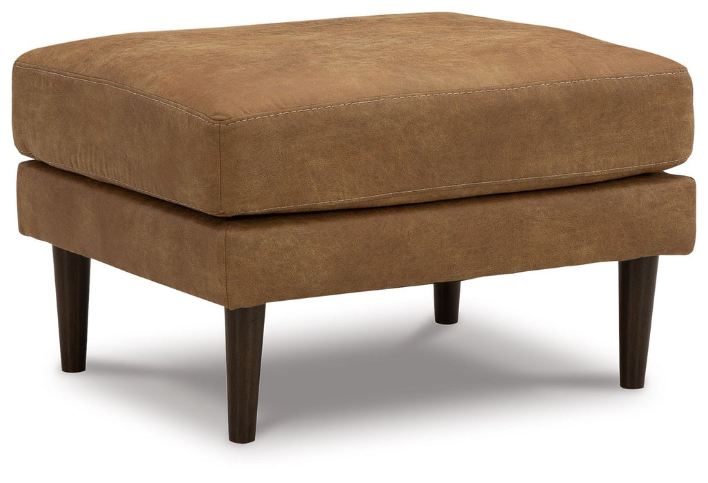 Telora - Ottoman - Caramel – Upholstered Ottomans by Signature Design by Ashley® at Furniture Wholesale Plus , Nashville furniture store
