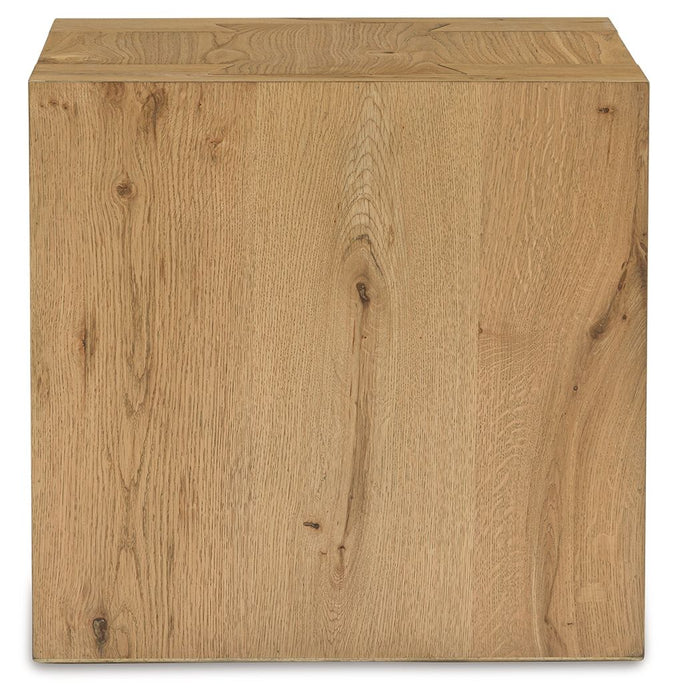 Bracken - Square End Table - Light Brown – End Tables by Luxe at Furniture Wholesale Plus , Nashville furniture store