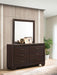 Kauffman - 6-Drawer Dresser with Mirror – Dresser & Mirror by CoasterEveryday at Furniture Wholesale Plus , Nashville furniture store