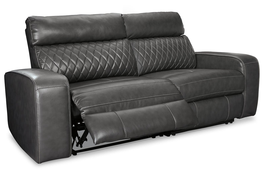 Samperstone - Power Reclining Sectional – Reclining Sectionals by Signature Design by Ashley® at Furniture Wholesale Plus , Nashville furniture store