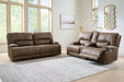 Beckley Place - 2 Pc. - Power Reclining Sofa And Loveseat - Earth – Reclining Sofas & Loveseats by Signature Design by Ashley® at Furniture Wholesale Plus , Nashville furniture store