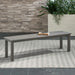 Plantation Key - Outdoor Dining Bench - Granite – Benches by Liberty Furniture at Furniture Wholesale Plus , Nashville furniture store