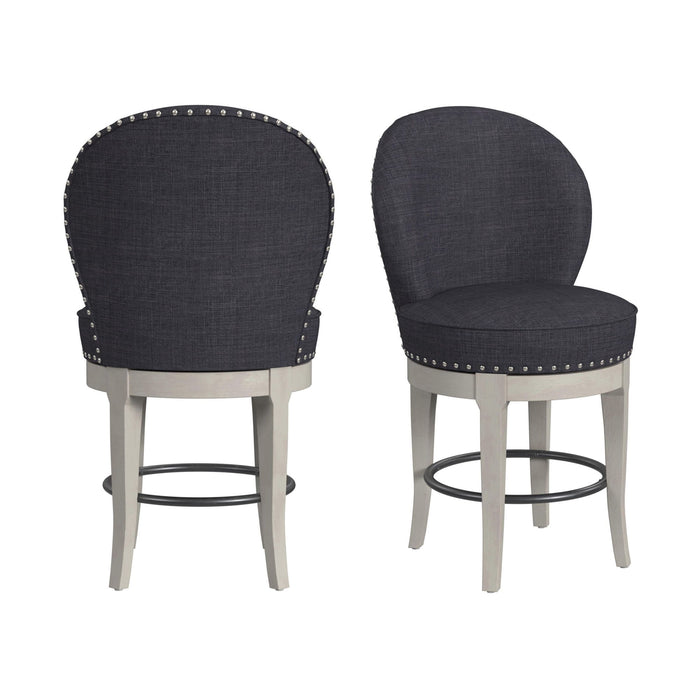 Westford - Swivel Counter Stool (Set of 2) – Stool Sets by Elements International at Furniture Wholesale Plus , Nashville furniture store