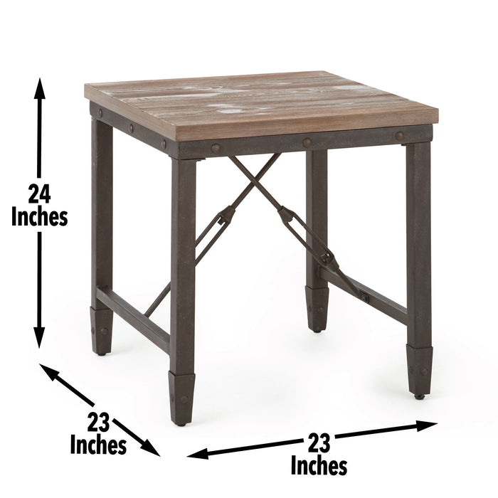 Jersey - End Table - Brown – End Tables by Steve Silver Furniture at Furniture Wholesale Plus , Nashville furniture store