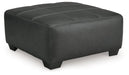 Brixley Pier - Oversized Accent Ottoman - Graphite – Accent Ottomans by Benchcraft® at Furniture Wholesale Plus , Nashville furniture store