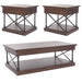 Tribeca - 3 Piece Table Set - Cordovian Brown – Table Sets by Liberty Furniture at Furniture Wholesale Plus , Nashville furniture store