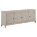 New Haven - 82'' TV Console - Sanctuary White – TV Stands by Liberty Furniture at Furniture Wholesale Plus , Nashville furniture store