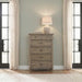 Hickory Grove - 6 Drawer Chest - Heirloom Brown – Accent Chests by Liberty Furniture at Furniture Wholesale Plus , Nashville furniture store